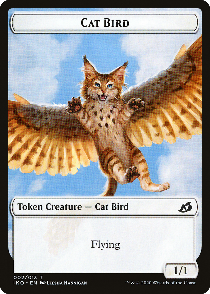 Cat Bird // Spirit Double-Sided Token [Starter Commander Decks] Magic: The Gathering