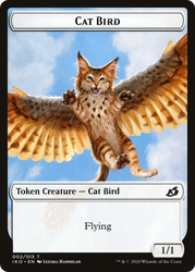 Cat Bird // Faerie Double-Sided Token [Starter Commander Decks] Magic: The Gathering
