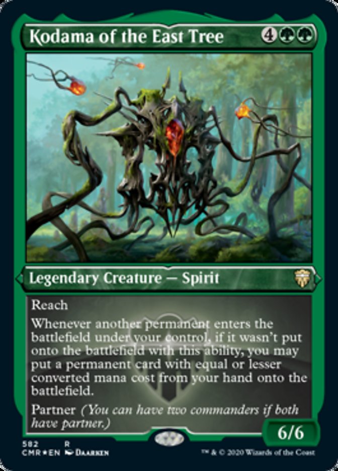 Kodama of the East Tree (Etched) [Commander Legends] Magic: The Gathering