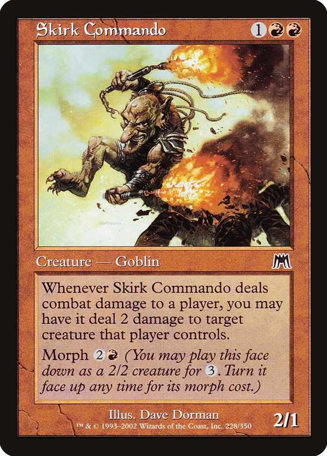Skirk Commando [Onslaught] Magic: The Gathering