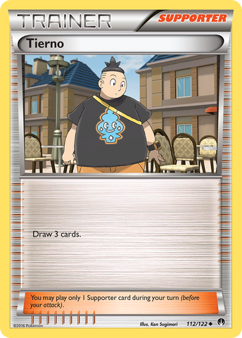 Tierno (112/122) [XY: BREAKpoint] Pokémon