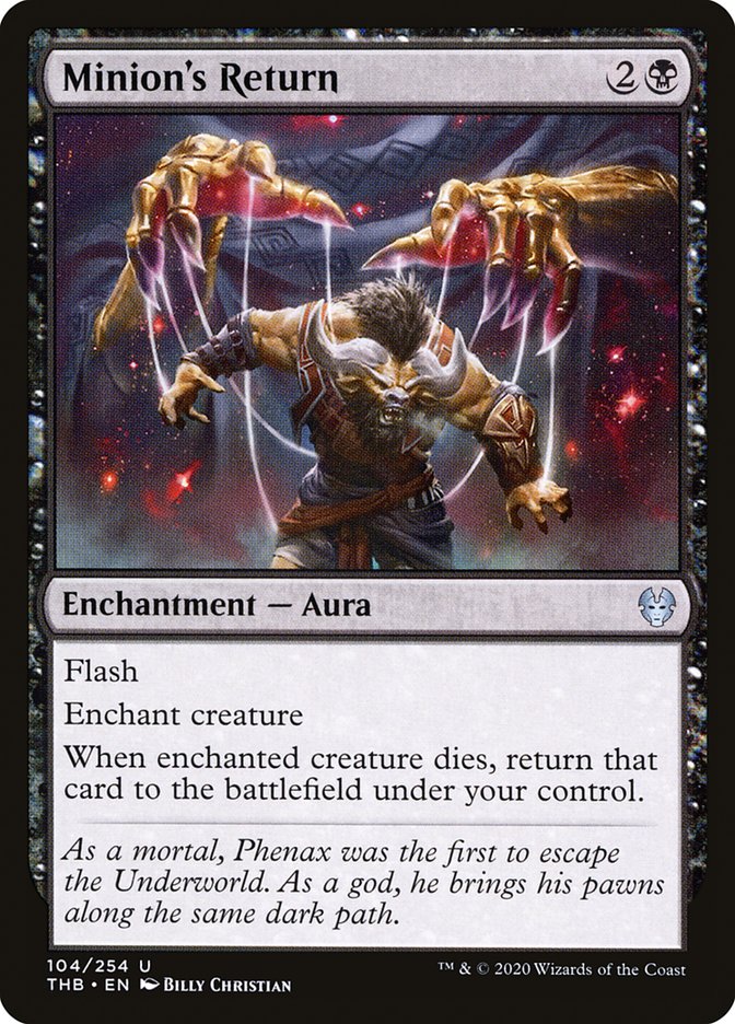 Minion's Return [Theros Beyond Death] Magic: The Gathering