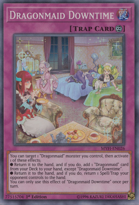 Dragonmaid Downtime [MYFI-EN026] Super Rare Yu-Gi-Oh!