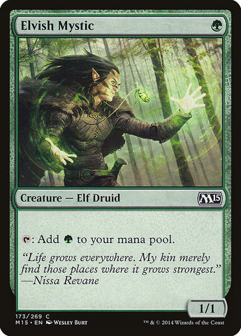 Elvish Mystic [Magic 2015] Magic: The Gathering