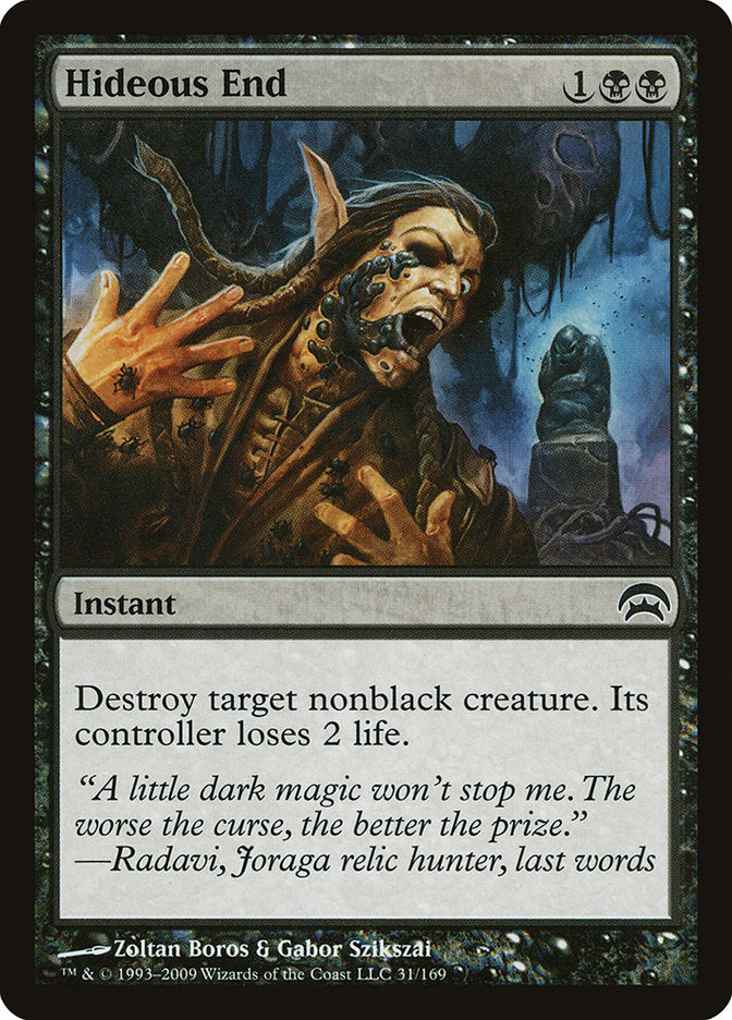 Hideous End [Planechase] Magic: The Gathering