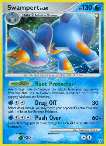 Swampert (12/147) [Platinum: Supreme Victors] Pokémon