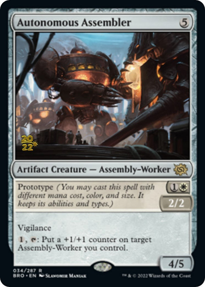 Autonomous Assembler [The Brothers' War Prerelease Promos] Magic: The Gathering