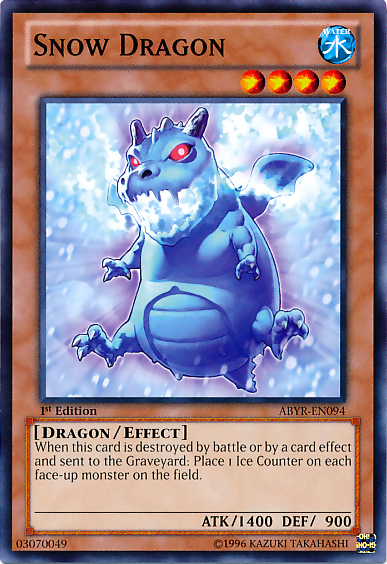 Snow Dragon [ABYR-EN094] Common Yu-Gi-Oh!