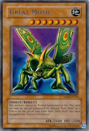 Great Moth [MRD-EN070] Rare Yu-Gi-Oh!