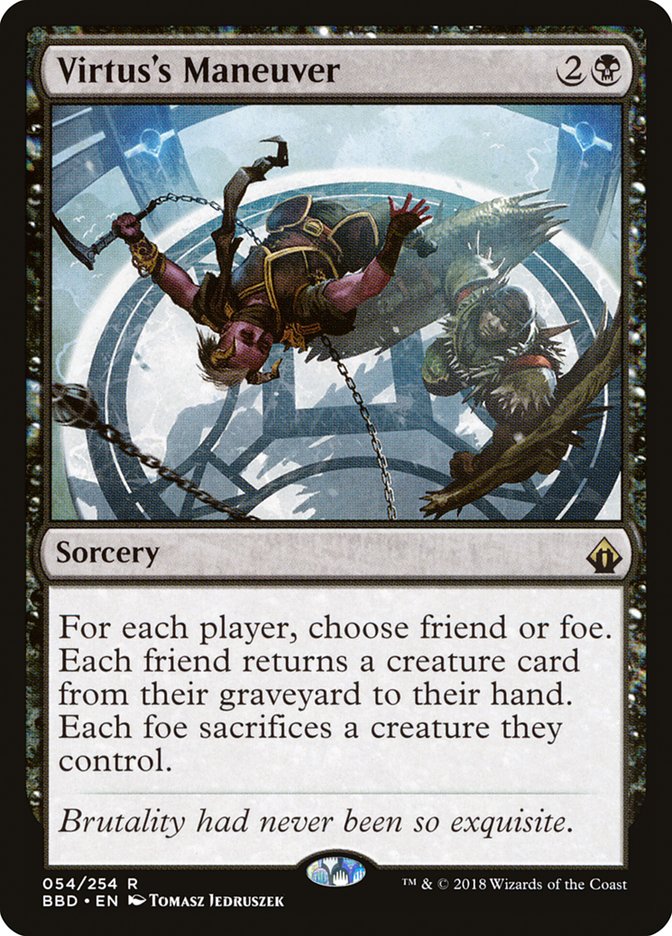 Virtus's Maneuver [Battlebond] Magic: The Gathering