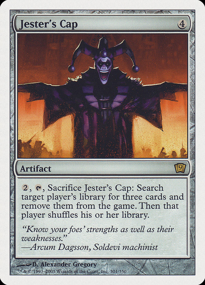 Jester's Cap [Ninth Edition] Magic: The Gathering