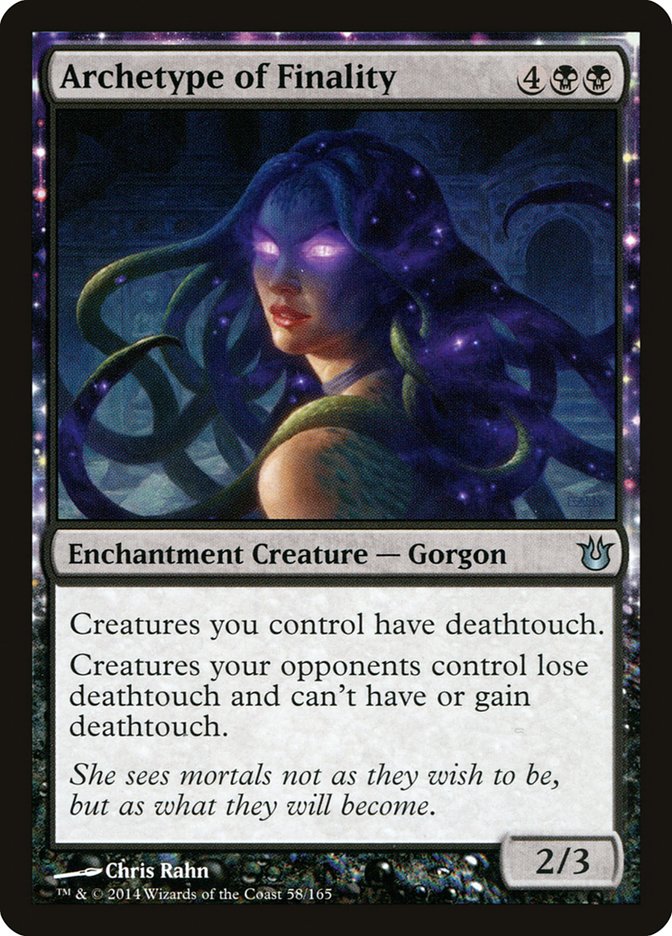 Archetype of Finality [Born of the Gods] Magic: The Gathering