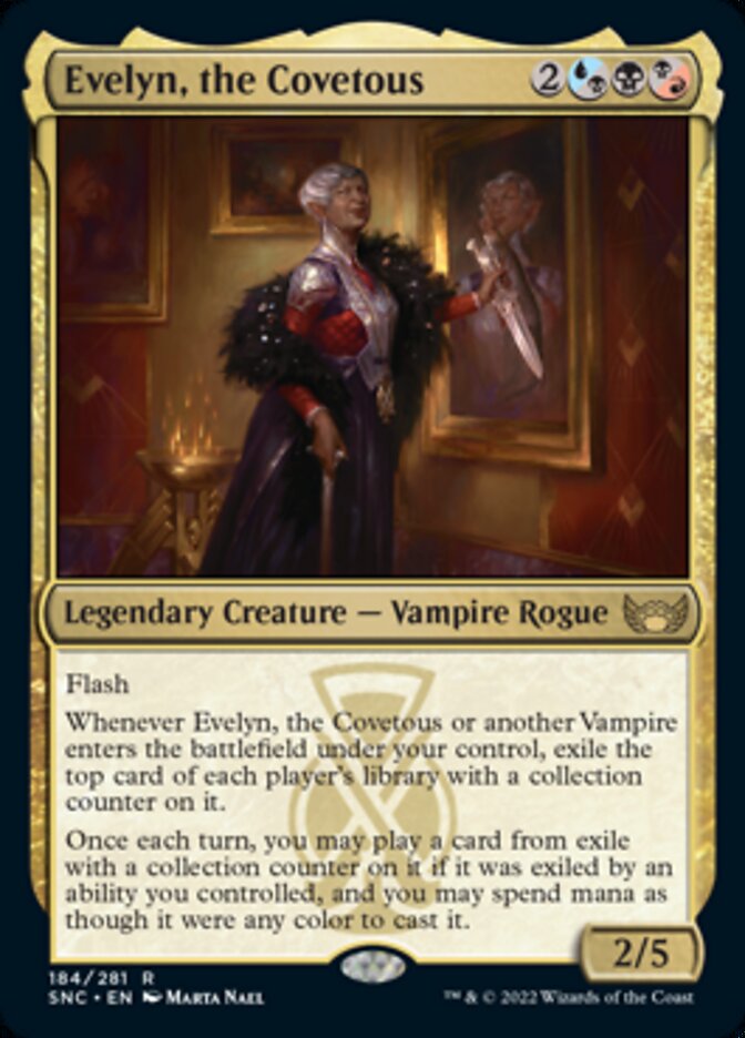 Evelyn, the Covetous [Streets of New Capenna] Magic: The Gathering