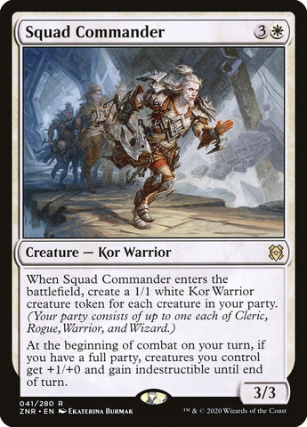 Squad Commander [Zendikar Rising] Magic: The Gathering