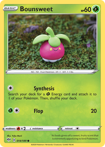 Bounsweet (014/189) [Sword & Shield: Darkness Ablaze] Pokémon