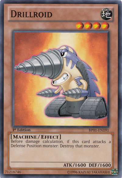 Drillroid [BP01-EN191] Common Yu-Gi-Oh!