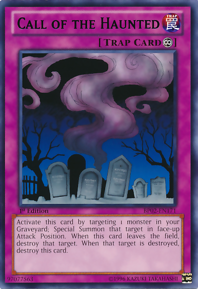 Call of the Haunted [BP02-EN171] Rare Yu-Gi-Oh!