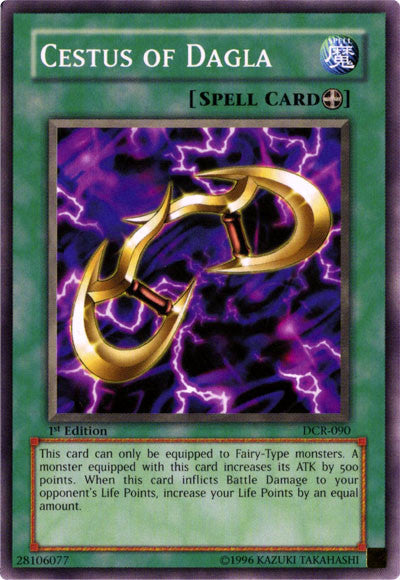 Cestus of Dagla [DCR-090] Common Yu-Gi-Oh!