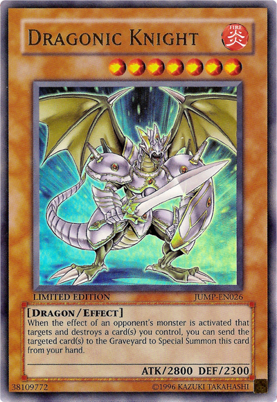 Dragonic Knight [JUMP-EN026] Ultra Rare Yu-Gi-Oh!