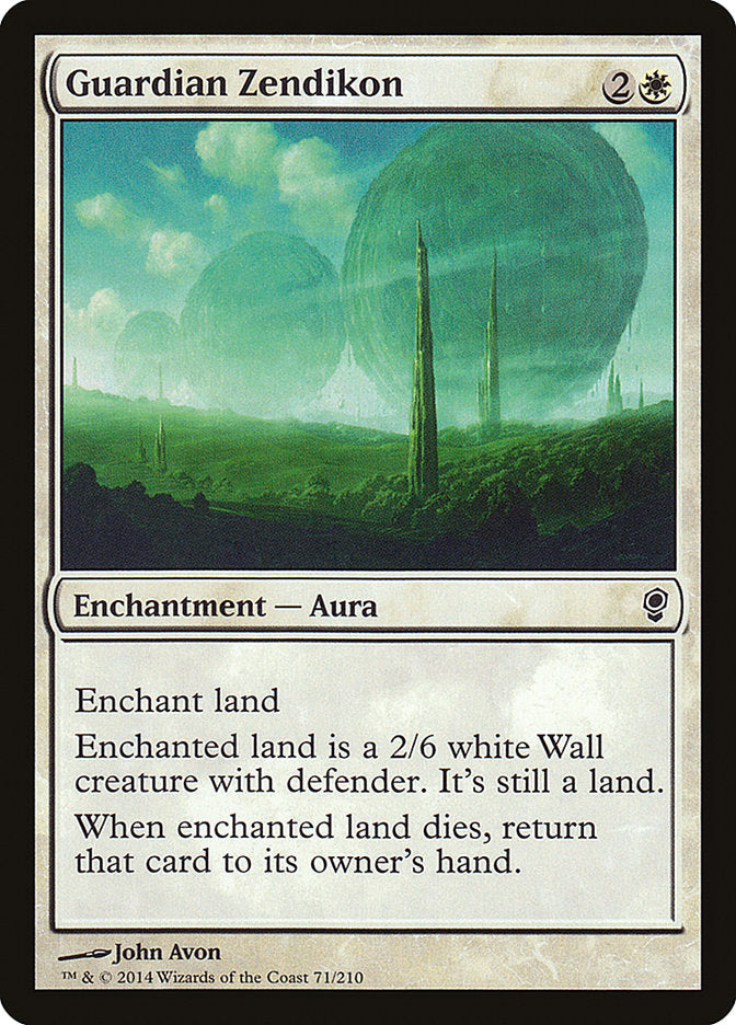 Guardian Zendikon [Conspiracy] Magic: The Gathering