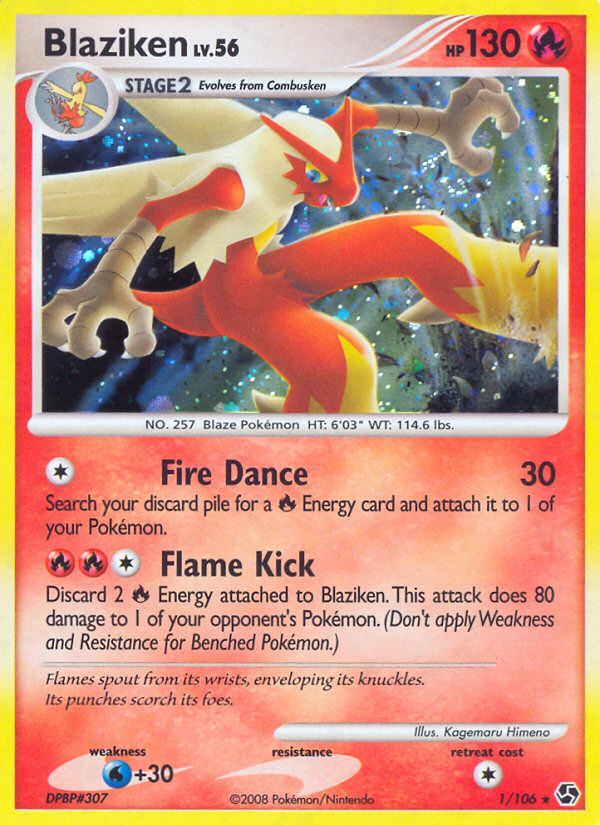 Blaziken (1/106) [Diamond & Pearl: Great Encounters] Pokémon