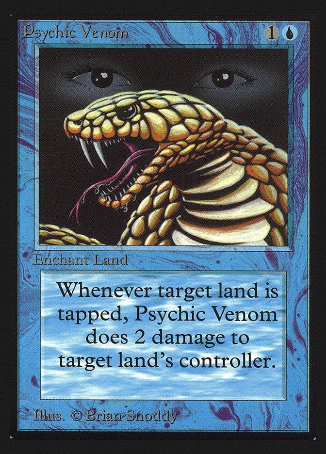 Psychic Venom [Collectors' Edition] Magic: The Gathering