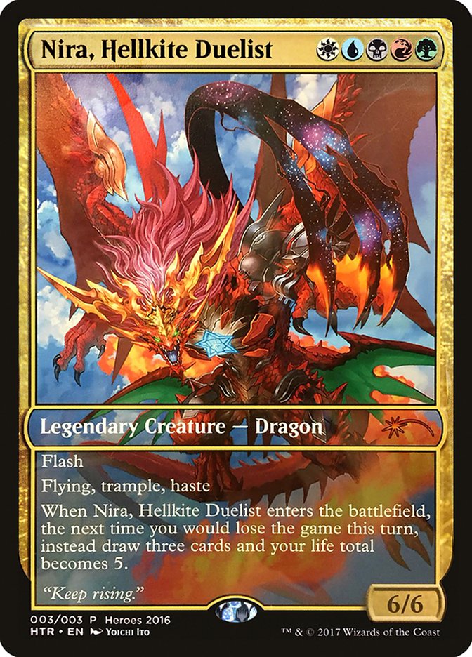 Nira, Hellkite Duelist [Heroes of the Realm] Magic: The Gathering