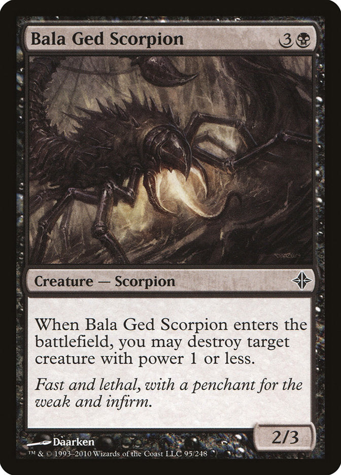 Bala Ged Scorpion [Rise of the Eldrazi] Magic: The Gathering