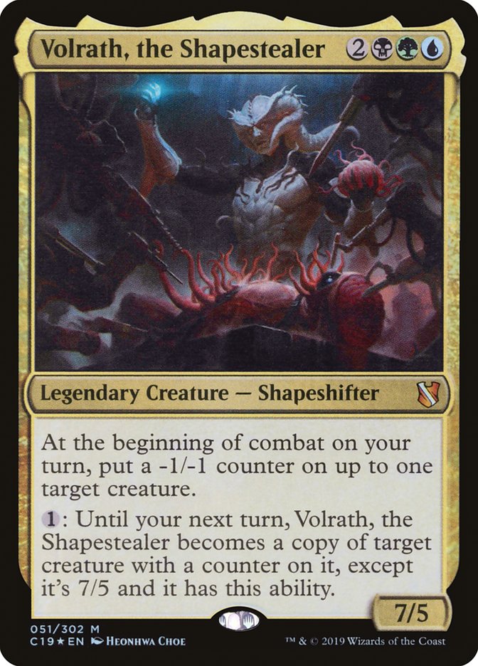 Volrath, the Shapestealer [Commander 2019] Magic: The Gathering