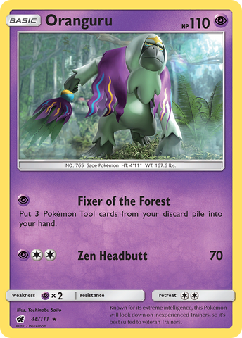 Oranguru (48/111) [Sun & Moon: Crimson Invasion] Pokémon