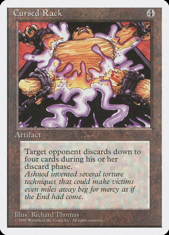 Cursed Rack [Fourth Edition] Magic: The Gathering
