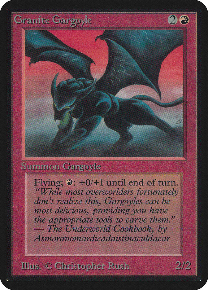 Granite Gargoyle [Alpha Edition] Magic: The Gathering