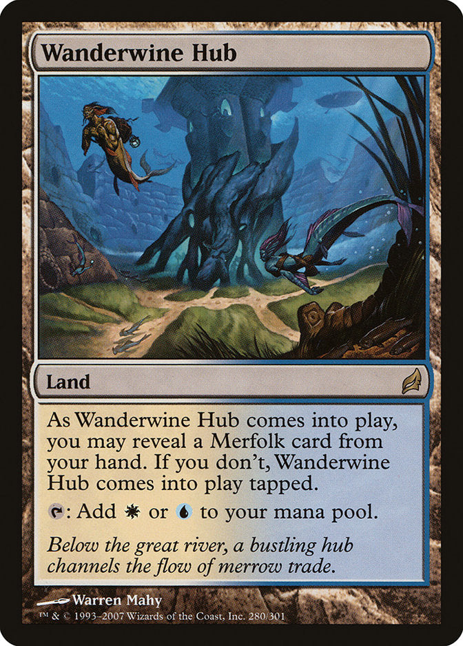Wanderwine Hub [Lorwyn] Magic: The Gathering