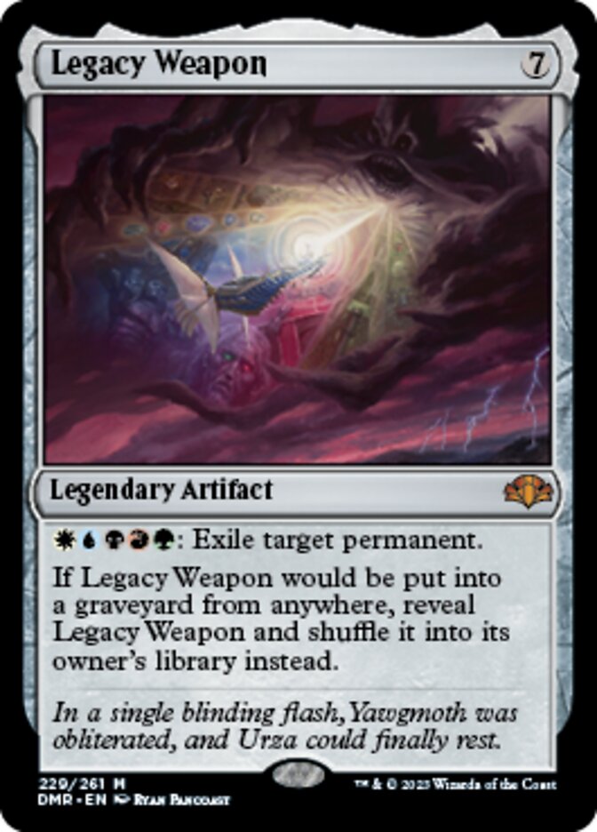 Legacy Weapon [Dominaria Remastered] Magic: The Gathering