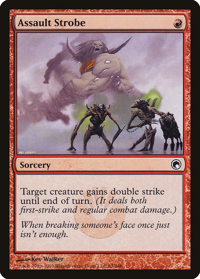 Assault Strobe [Scars of Mirrodin] Magic: The Gathering