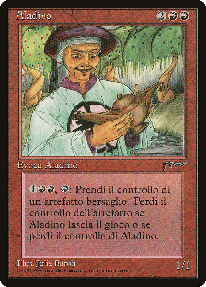 Aladdin (Italian) - "Aladino" [Rinascimento] Magic: The Gathering