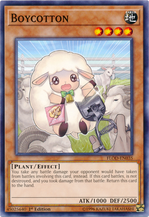 Boycotton [FLOD-EN035] Short Print Yu-Gi-Oh!