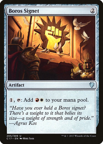 Boros Signet [Commander 2017] Magic: The Gathering