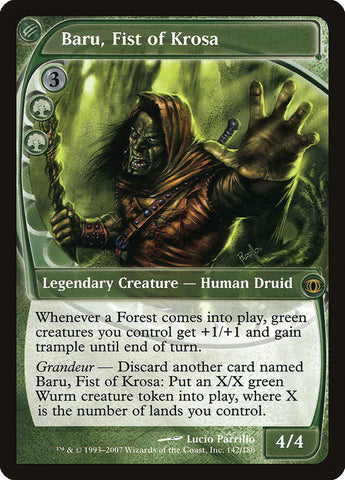 Baru, Fist of Krosa [Future Sight] Magic: The Gathering