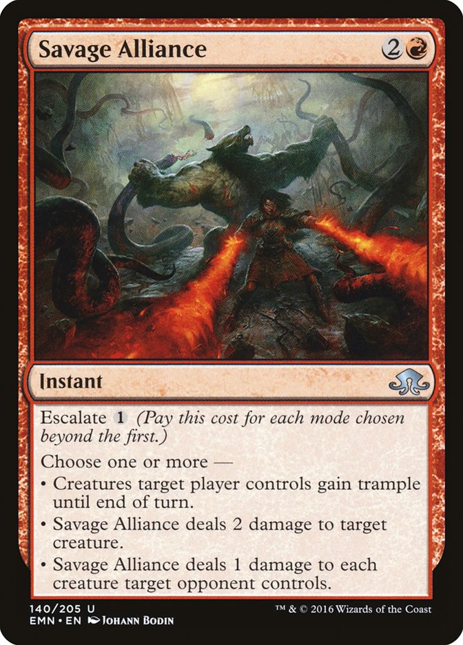 Savage Alliance [Eldritch Moon] Magic: The Gathering