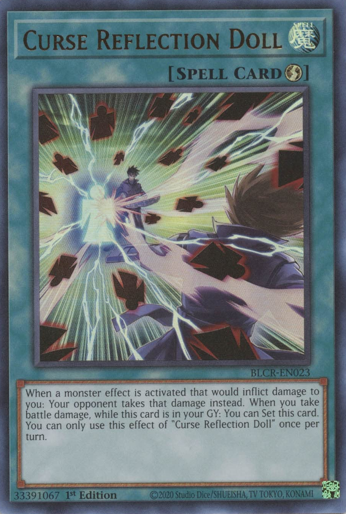 Curse Reflection Doll [BLCR-EN023] Ultra Rare Yu-Gi-Oh!