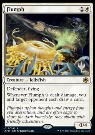 Flumph (Promo Pack) [Dungeons & Dragons: Adventures in the Forgotten Realms Promos] Magic: The Gathering