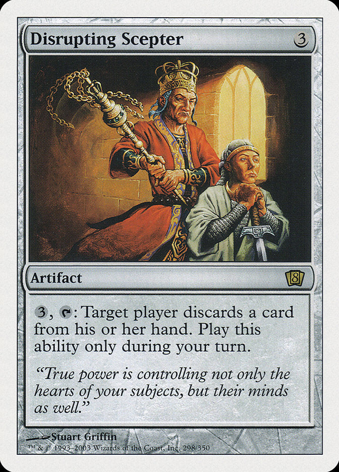 Disrupting Scepter [Eighth Edition] Magic: The Gathering