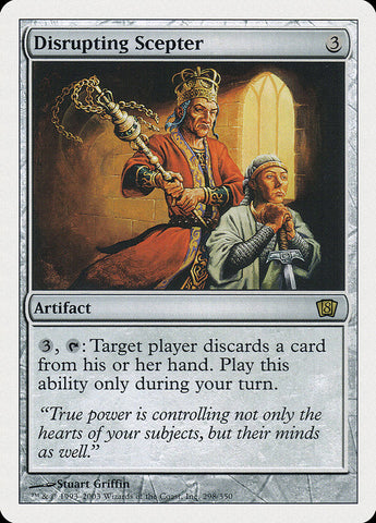 Disrupting Scepter [Eighth Edition] Magic: The Gathering