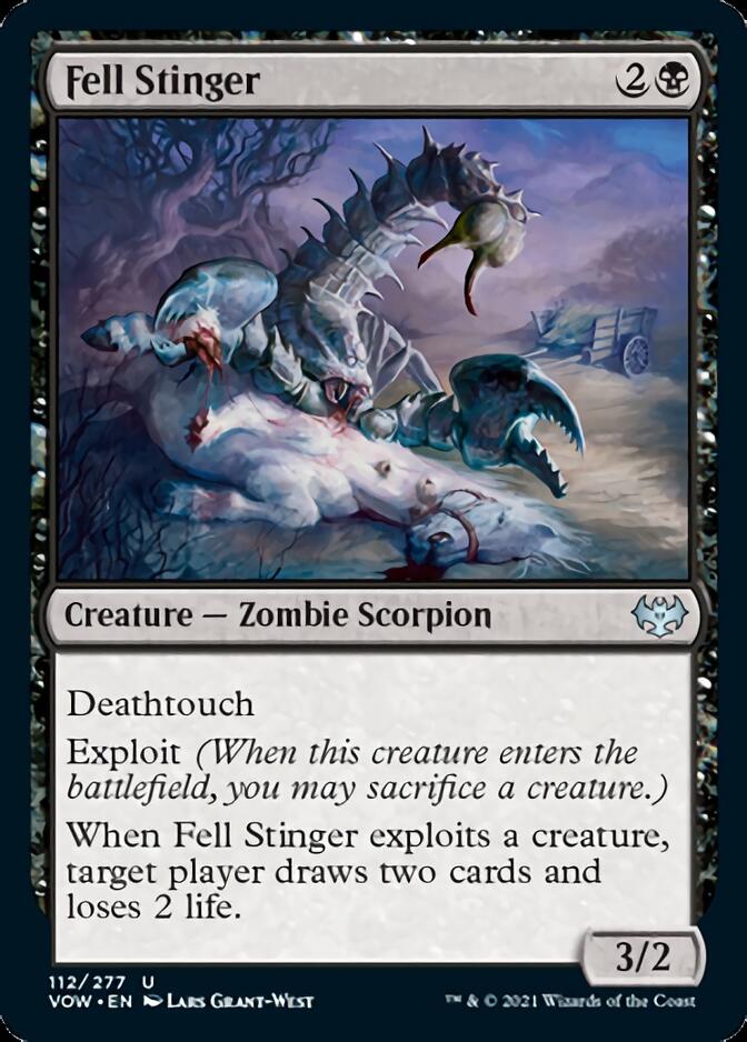 Fell Stinger [Innistrad: Crimson Vow] Magic: The Gathering