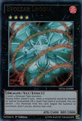 Evolzar Laggia [DUSA-EN088] Ultra Rare Yu-Gi-Oh!