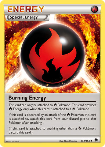 Burning Energy (151/162) [XY: BREAKthrough] Pokémon