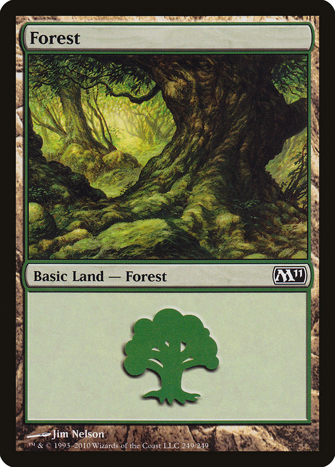 Forest (249) [Magic 2011] Magic: The Gathering
