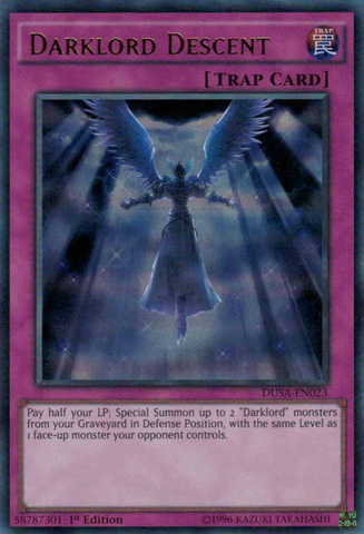 Darklord Descent [DUSA-EN023] Ultra Rare Yu-Gi-Oh!