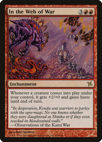 In the Web of War [Betrayers of Kamigawa] Magic: The Gathering